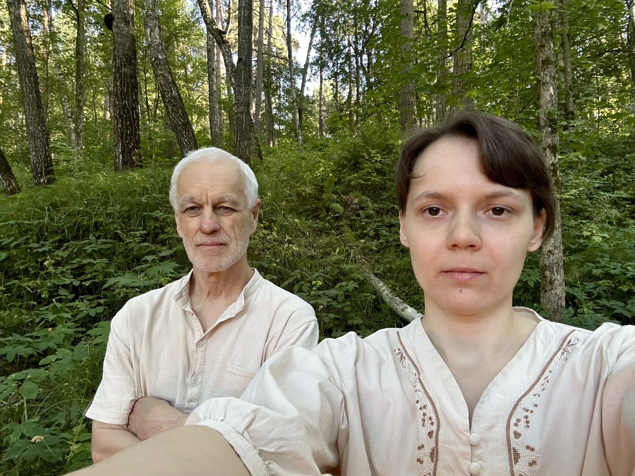 Катерина Полякова и Сергий Рубцов